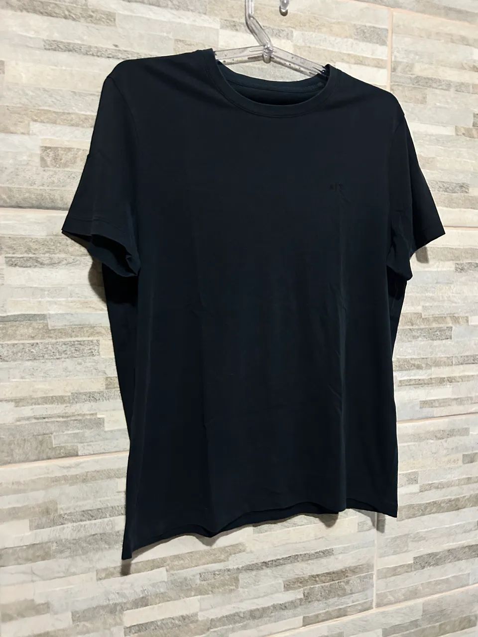Camiseta grife azul Armani Exchange M - Foto 5