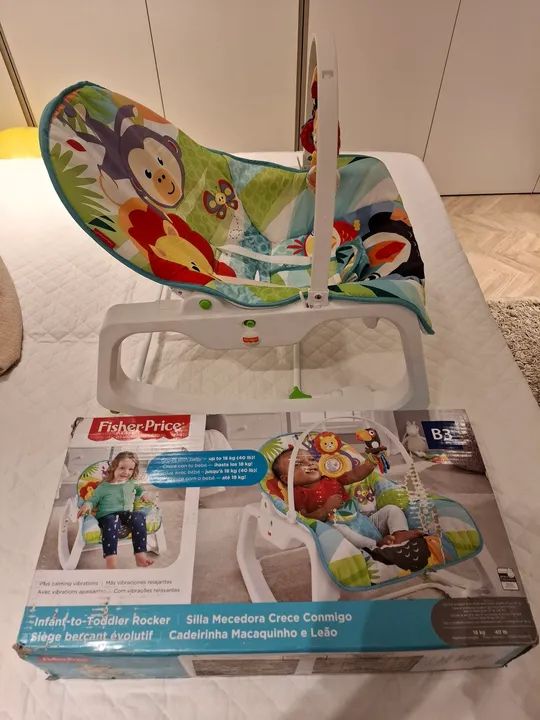 Fisher-Price - Cadeirinha Macaquinho e Leão