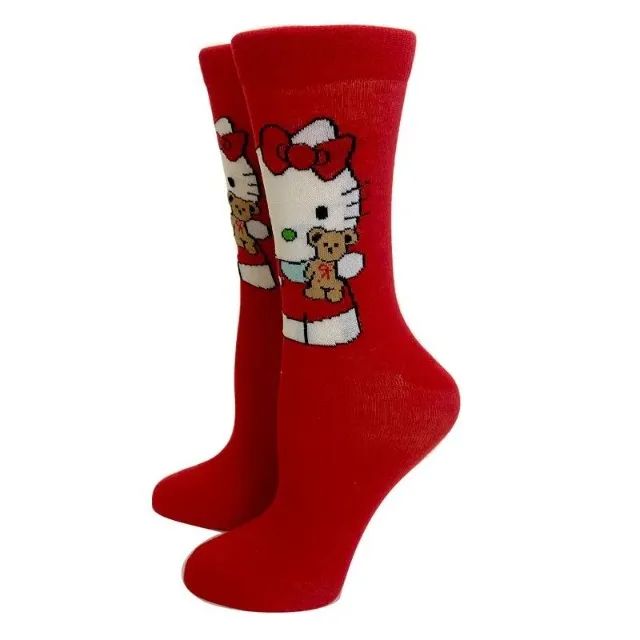 MEIA GEEK HELLO KITTY