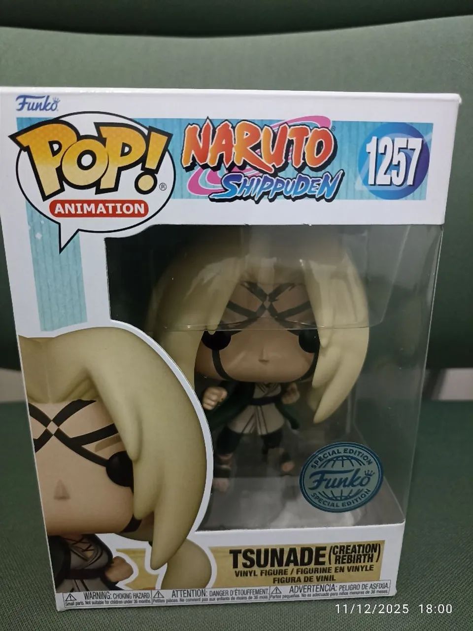 [Original- Funko Pop] Tsunade #1257 - Special Edition (Creation Rebirth)  - Foto 5