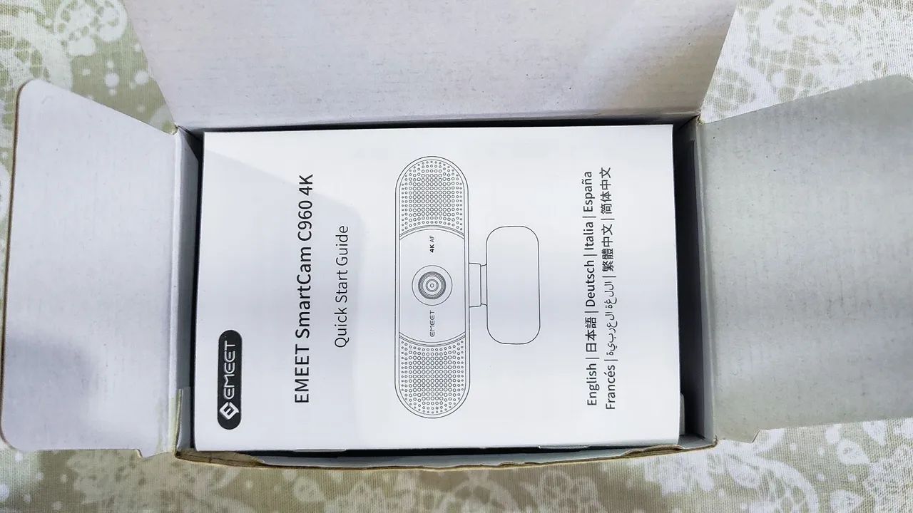 Webcam EMEET SmartCam C960 4K - Autofoco e 30fps - Foto 2