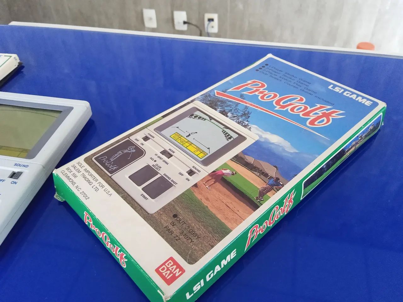 Antigo mini game Pro Golf Bandai 1984 na caixa conservado  - Foto 5