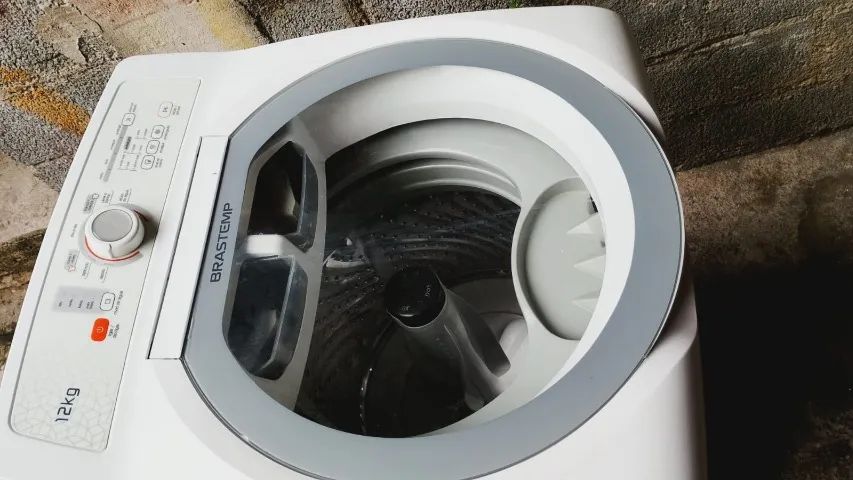 Maquina Lavar Roupas Brastemp Modelo BWH 12 Ative Bca. - Foto 4