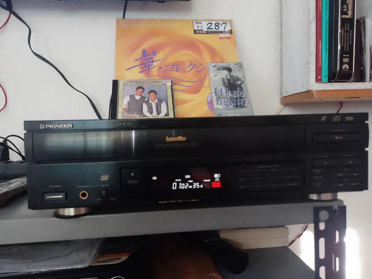 Leitor de LD CD Pioneer CLD-100