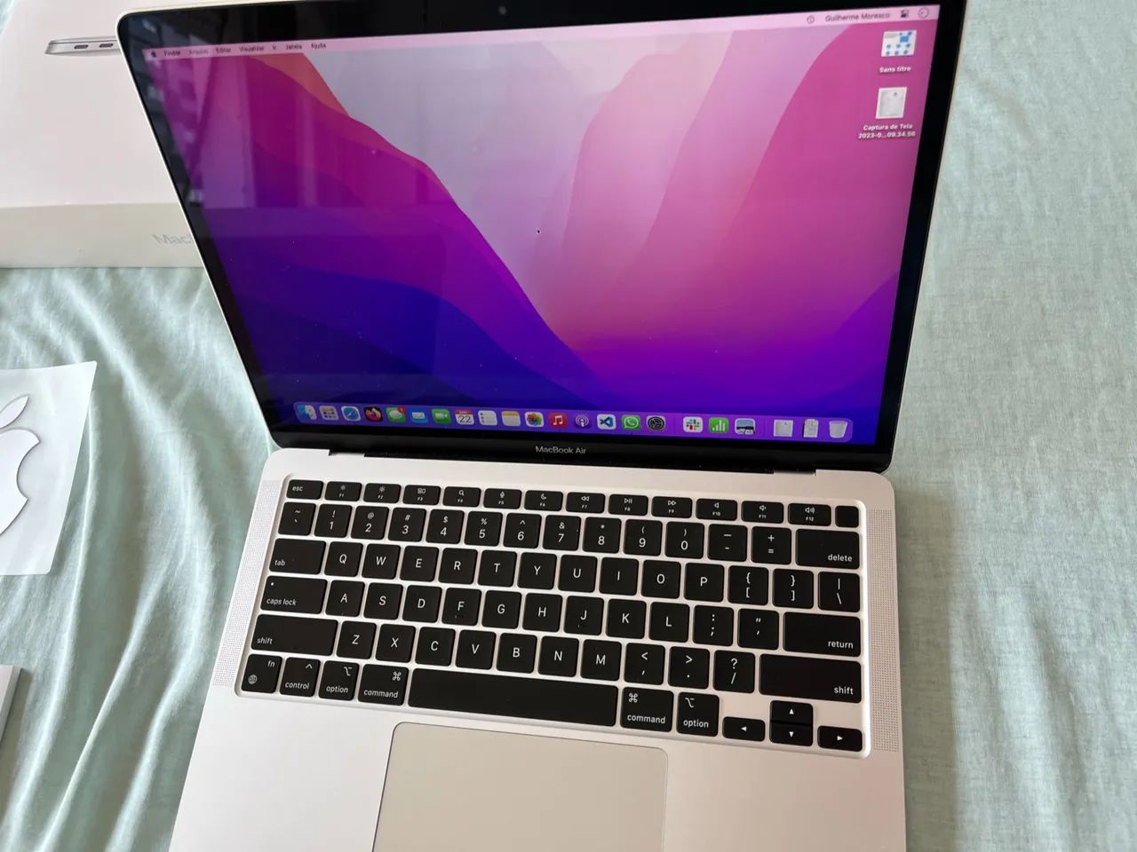 Macbook air 2020 m1 8GB 256GB - Notebooks - Nova Petrópolis