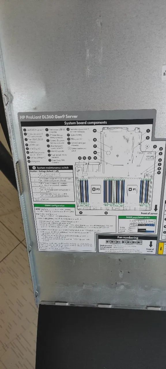 Servidor HP Proliant 360 Gen 9 - Foto 2