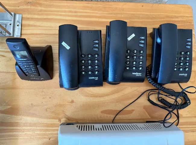 Kit Central Telefônica Intelbras Impacta 68 02 linhas 28 ramais + 1 VOIP + 4 Aparelhos  - Foto 3