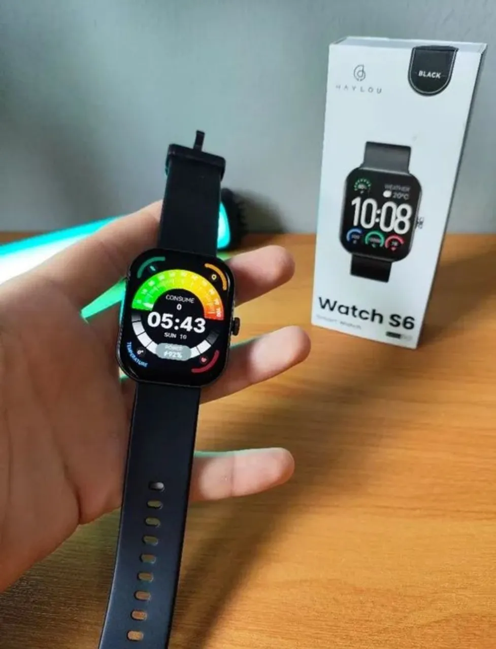 Smartwatch Haylou S6 - Xiaomi- Lacrado