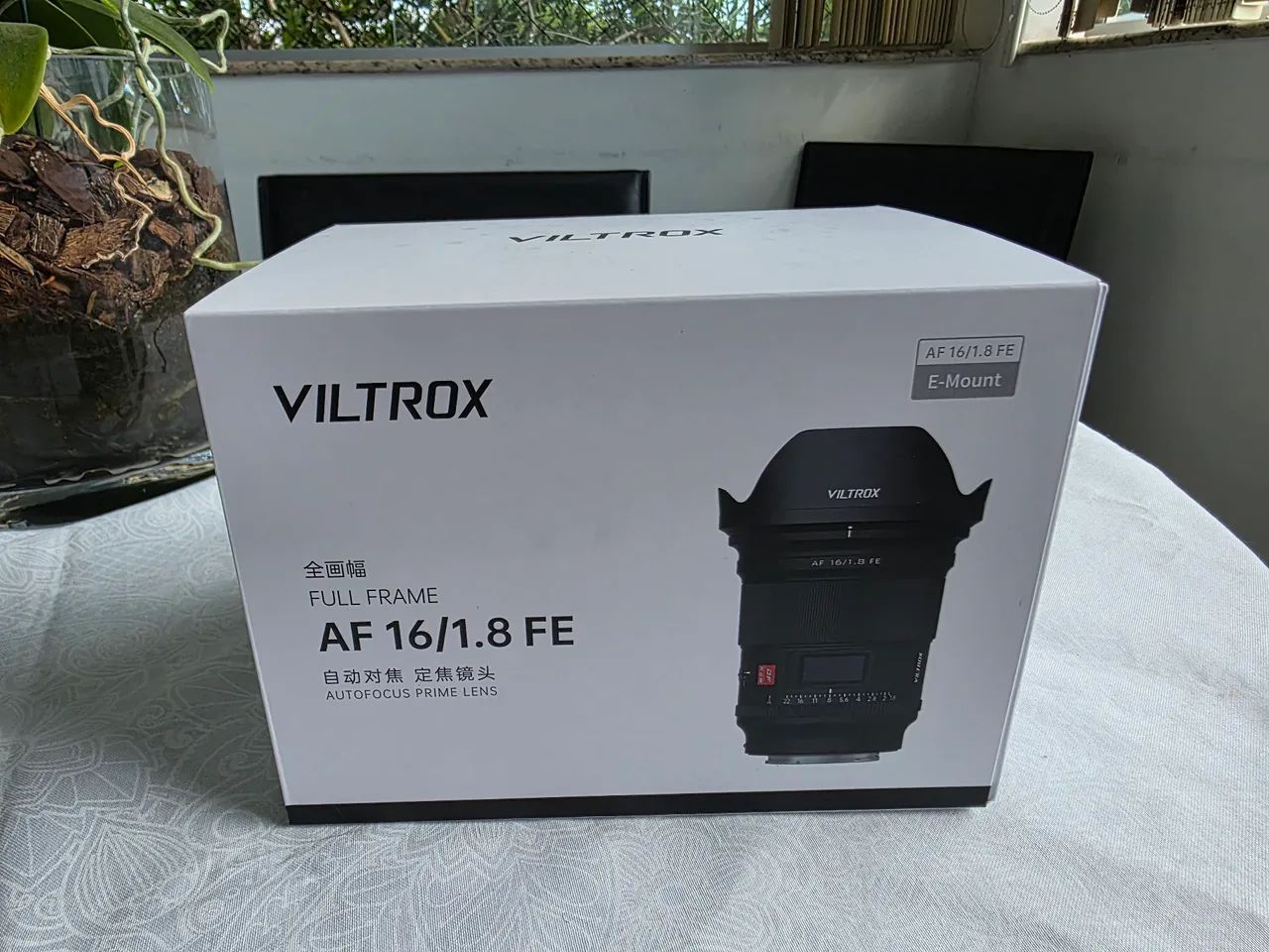 Lente Viltrox AF 16/1.8 FE para Câmeras Sony E-Mount