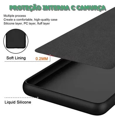 CAPA CASE TPU CORES COM PROTEÇÃO CAMERA REALME C75 - Foto 3