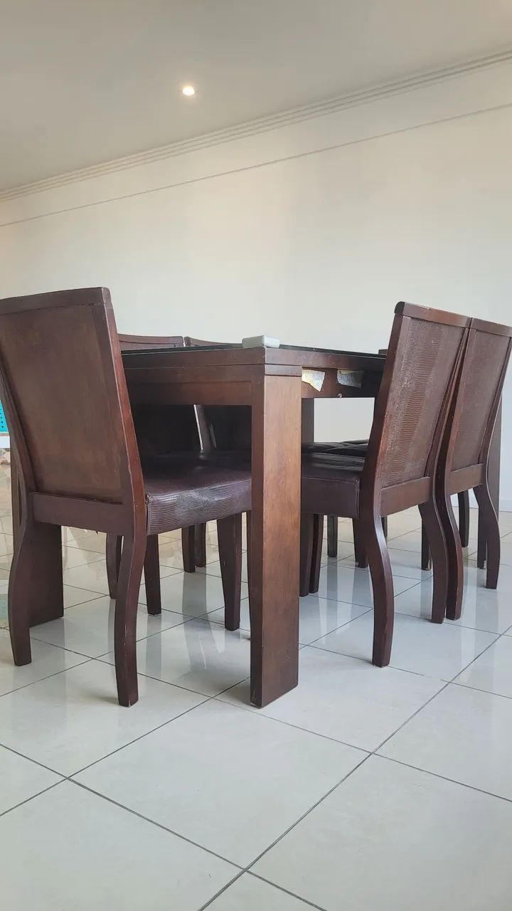 Mesa de jantar com 6 cadeiras - Foto 5
