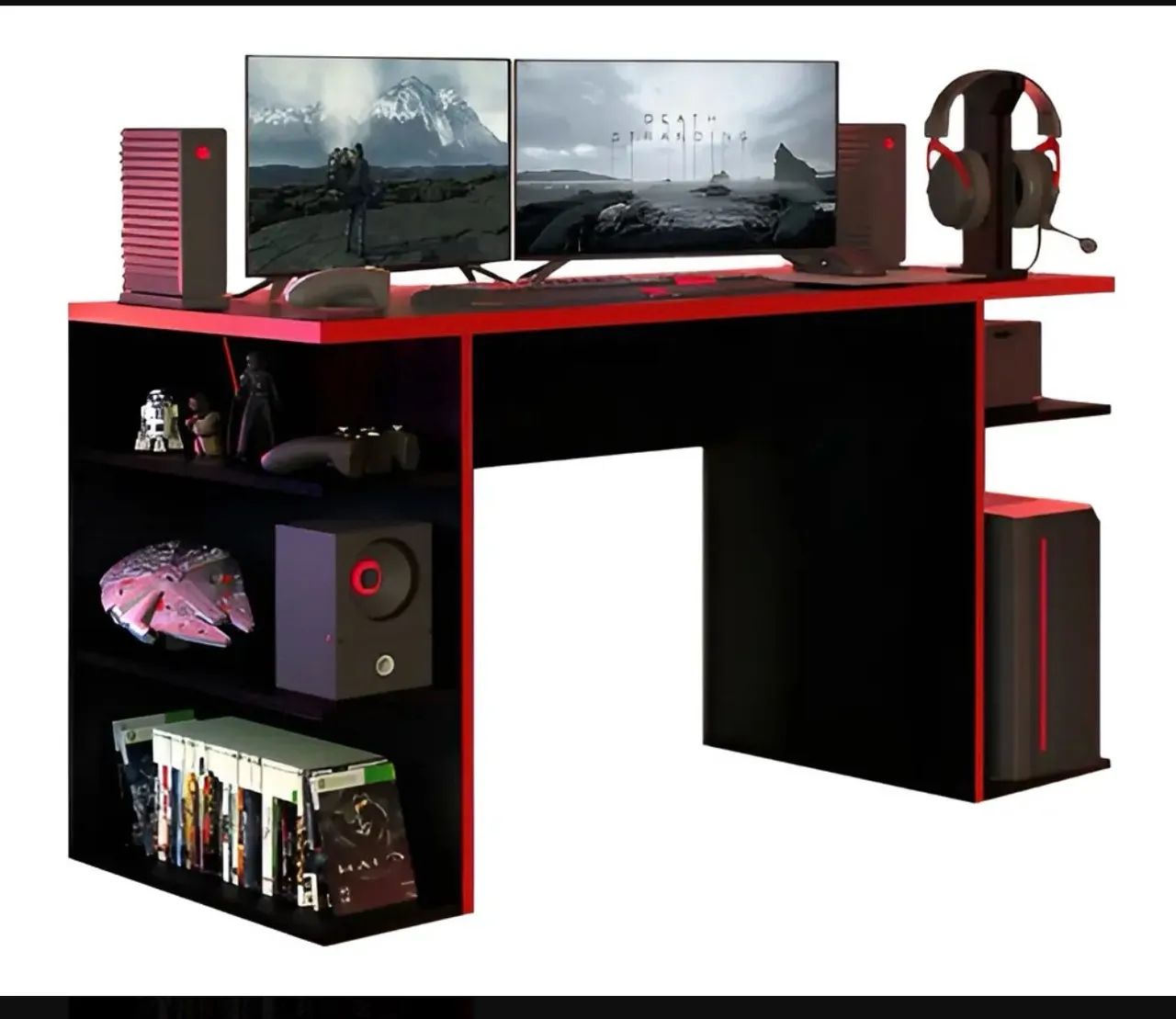 Mesa Gamer mesa de computadores escrivaninha - Foto 5