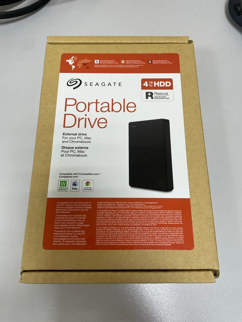 HD externo Seagate 4TB novo lacrado  - Foto 4