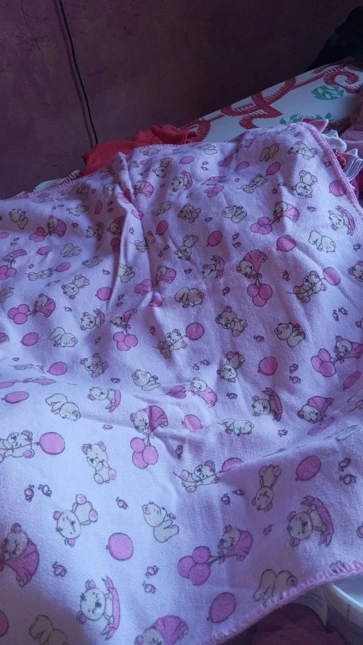 Lote de roupinha de bebê menina