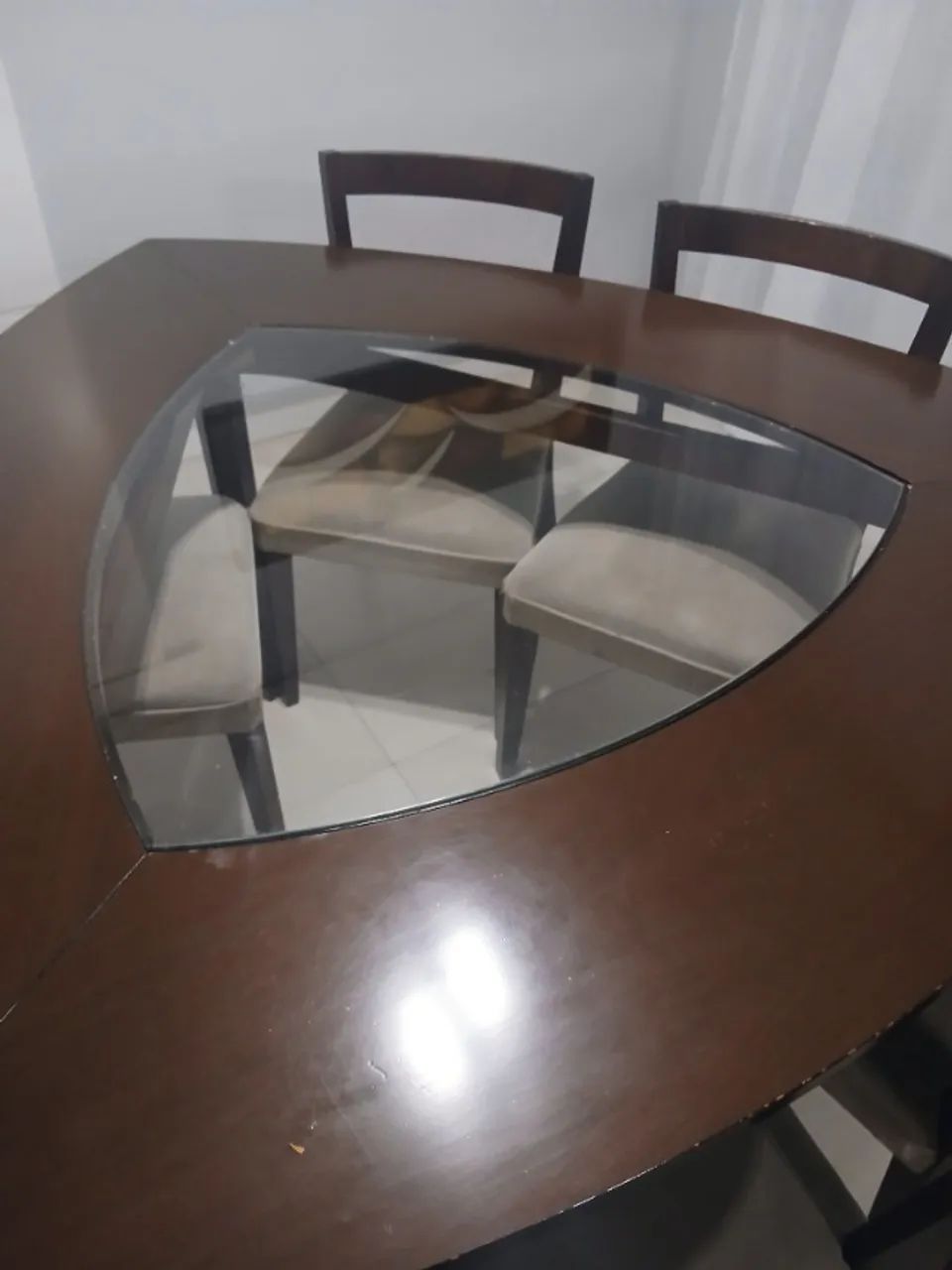 Mesa jantar triangular  - Foto 2