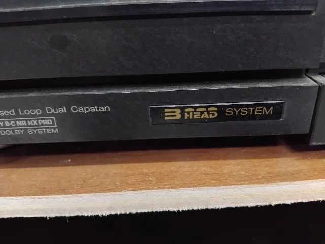 Tape Deck Technics RS-B905 três cabeças para reparo - Foto 3