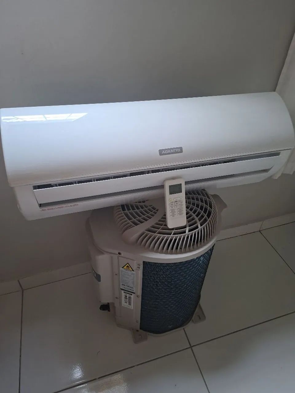 Ar condicionado agratto 9mil btus 