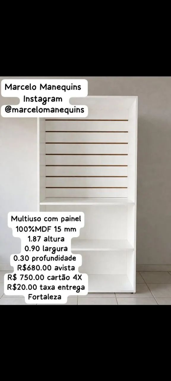 Multiuso com painel 