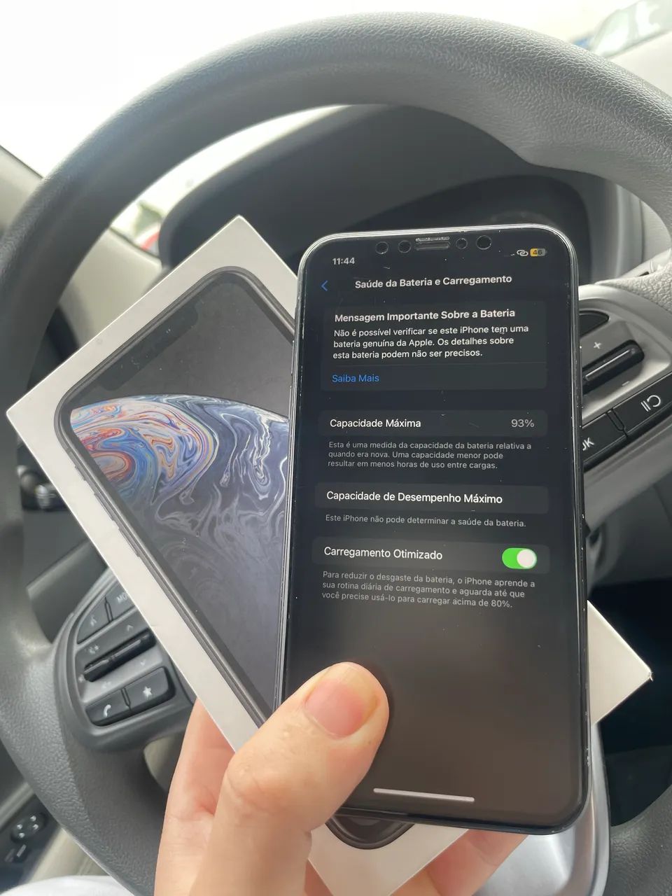 Vendo iPhone XR 128gb funcionando perfeitamente!  - Foto 4