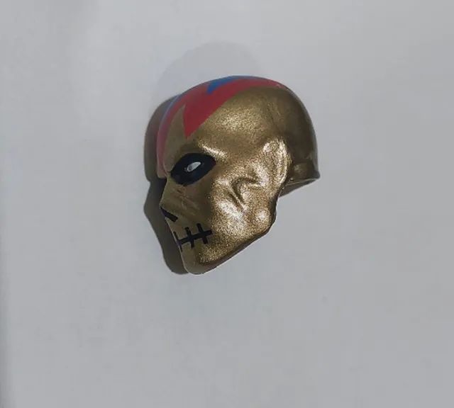 Cabeça (Head) Arcanjo (Archangel) Marvel Legends X-men Dourada - Foto 2