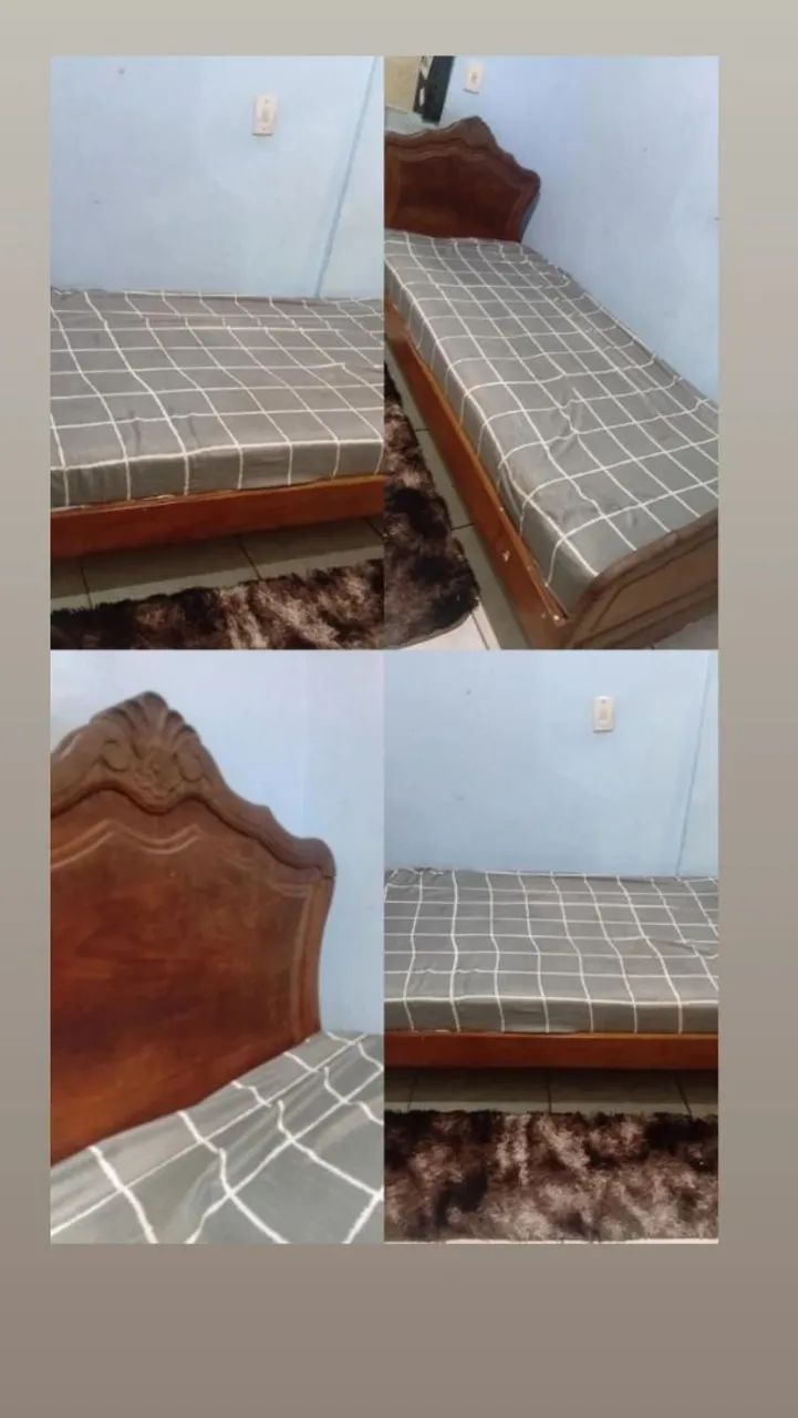 Cama Solteiro + Colchão  - Foto 2