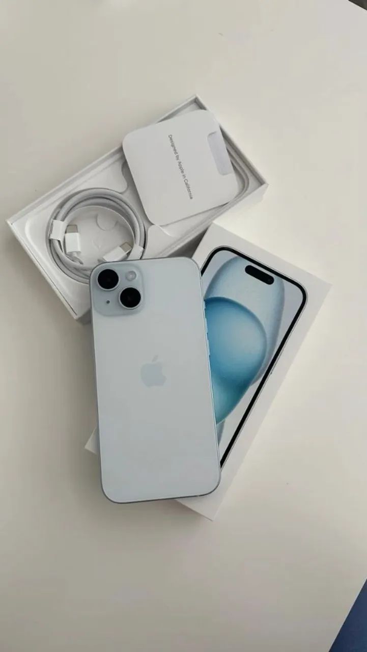 IPhone 15(128GB) Novo azul - Celulares e Smartphones - Parauapebas