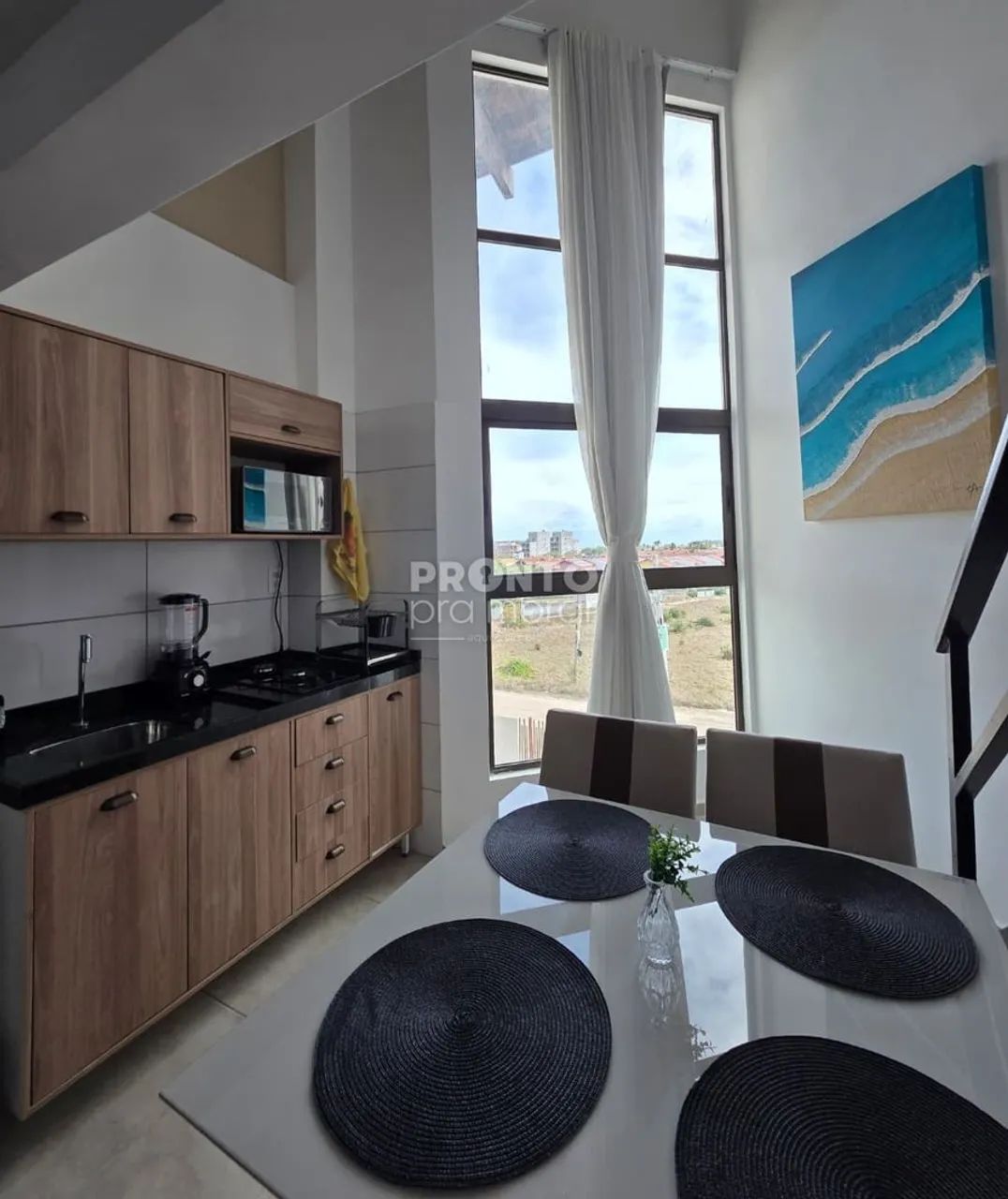 Flat com 1 quarto em Carneiros