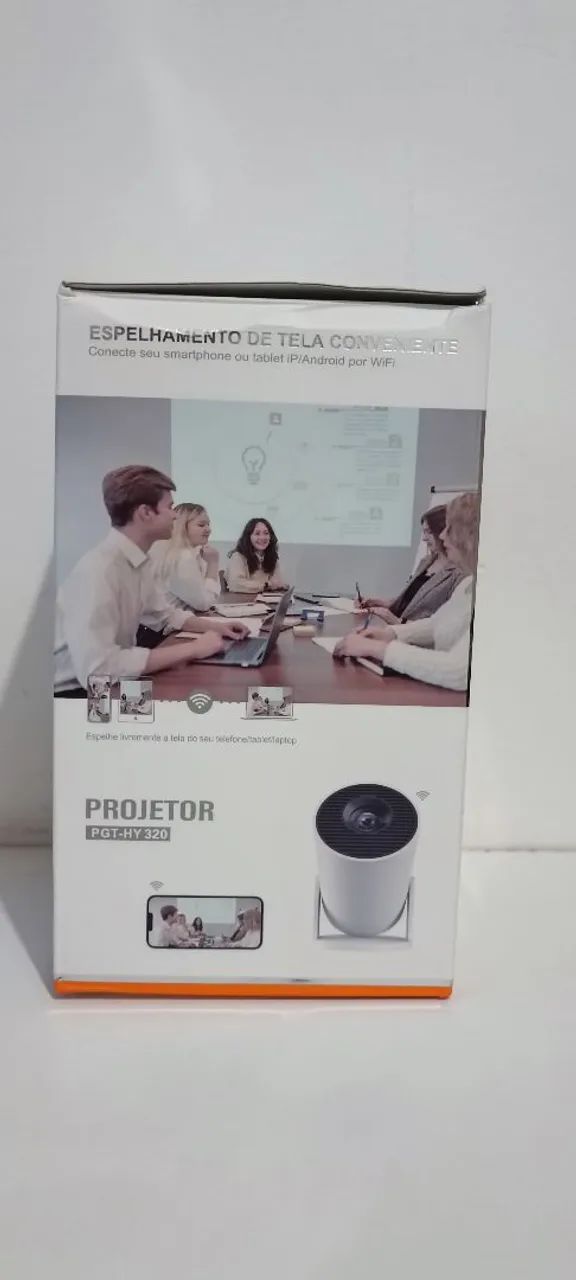 Projetor Android Hd Wifi 5g Bluetooth Smart Tv Portatil - Foto 5
