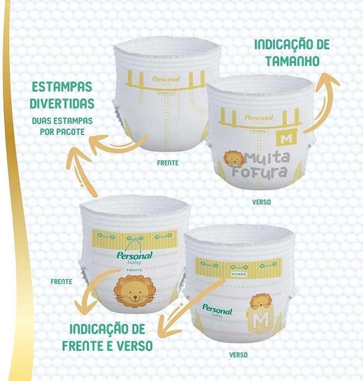 fraldas shortinho personal premium  - Foto 2