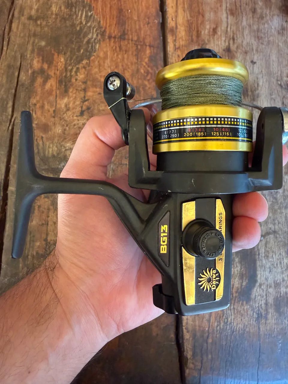 daiwa bg 13 spinning reel Black Gold Bg-13 Ceramic Lightning Fishing Reel Bearings #FR-034C-Y : Sports & Outdoors Introducing the BG Series Fishing Reel Molinete daiwa BG13 - Esportes