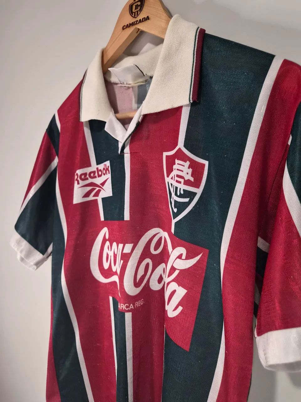 Camisa Fluminense - Branco 1994 - Foto 3