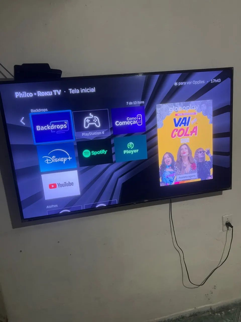 Philco Roku smart 55p 4k
