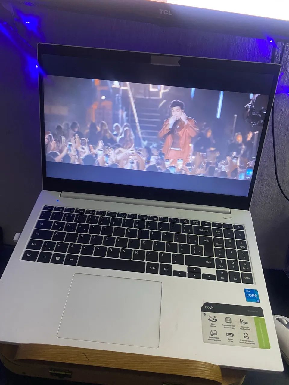 Notebook Samsung Branco I3 11ª Geração + SSD NVMe + Mouse Sem Fio | Excelente Estado - Foto 2