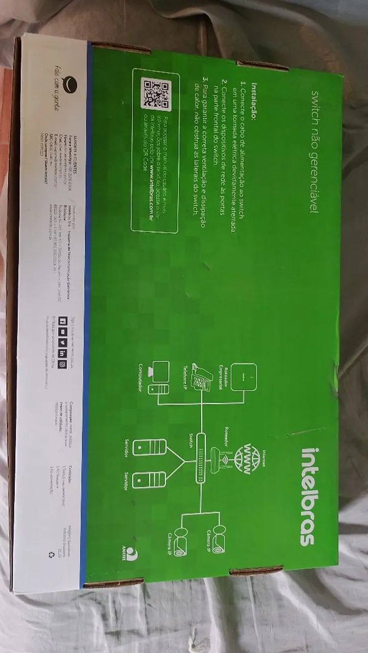 Vendo switch não gerenciável da Intelbras  - Foto 3