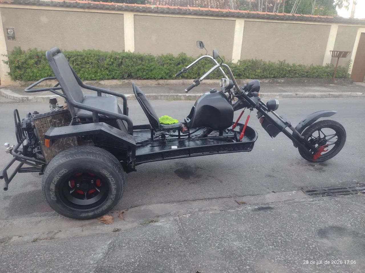 TRIKE ANO 2011 MOTOR 1.8 AP - Foto 3