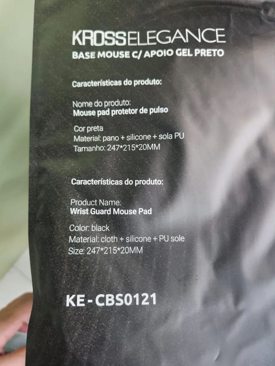 MOUSEPAD KROSS C/ APOIO GEL KE-CBS0121 - Foto 5