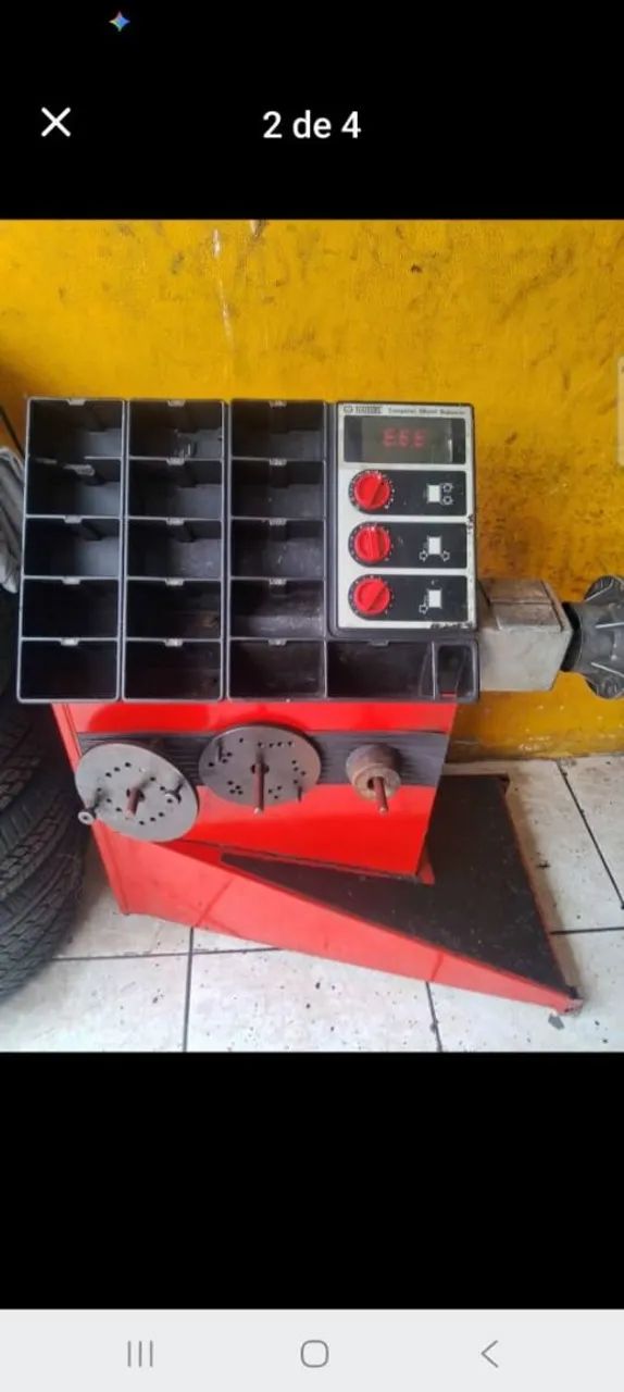 Balancedora de rodas manual  - Foto 2