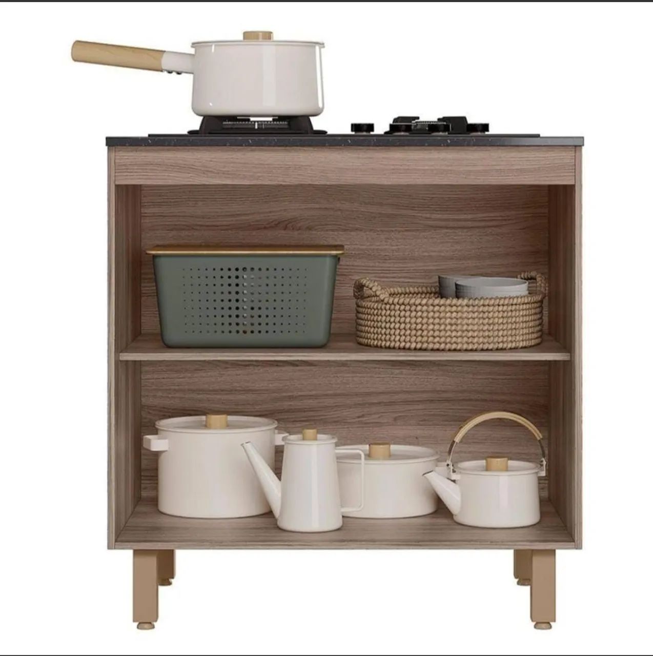 BALCÃO FIT 80cm - NICIOLE  - Foto 5