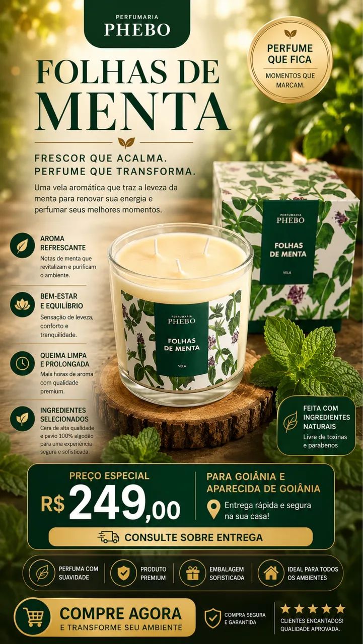 Velas Granado perfumadas aromáticas para presentear