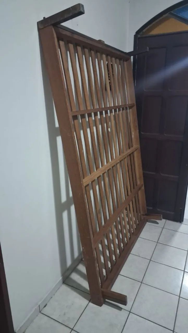Cama casal madeira maciça  - Foto 2