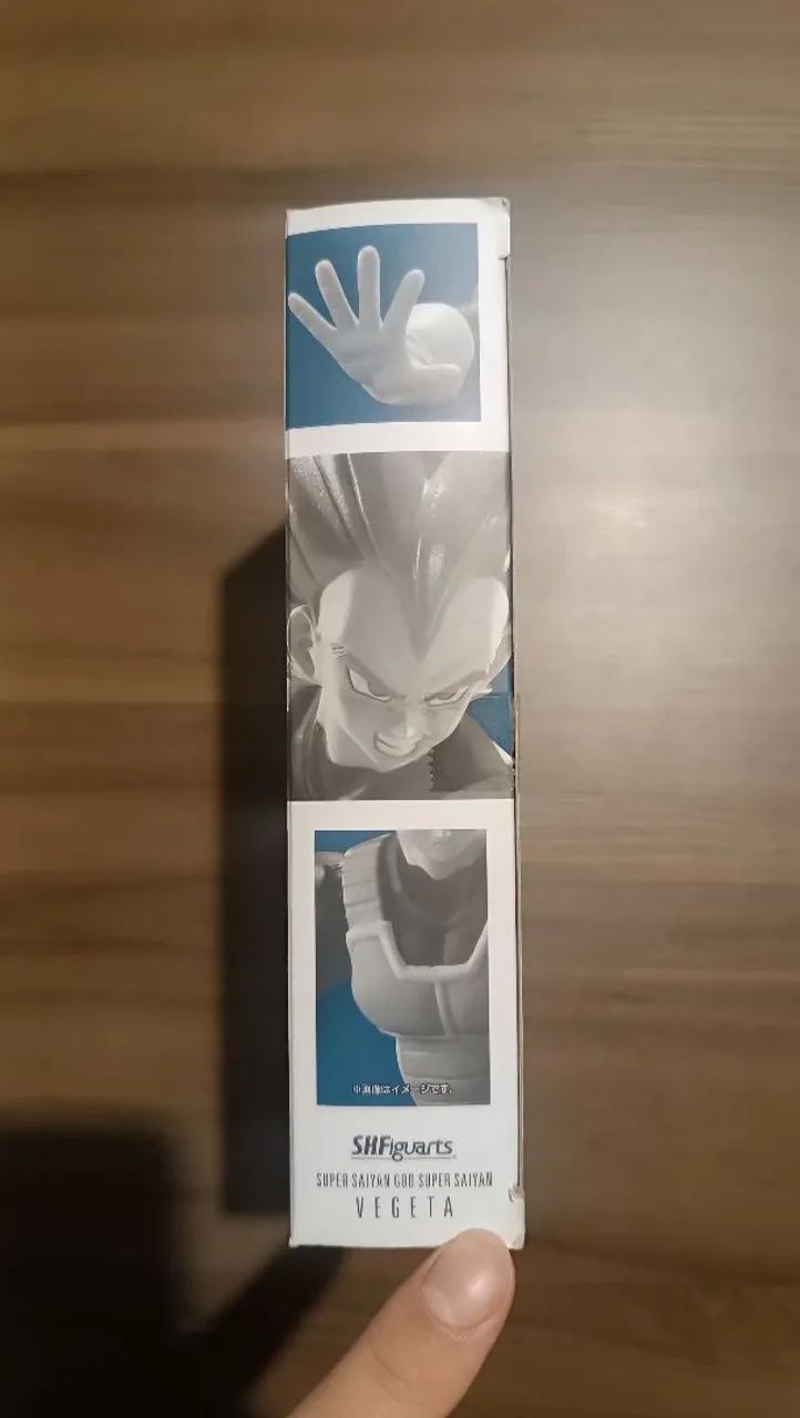 Vegeta god + BLUE SH Figuarts Bandai dragon ball super  - Foto 2