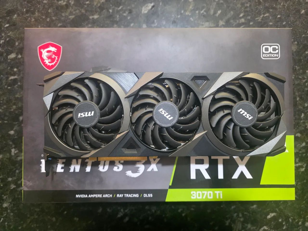 Placa de video RTX 3070TI MSI Ventus 3X