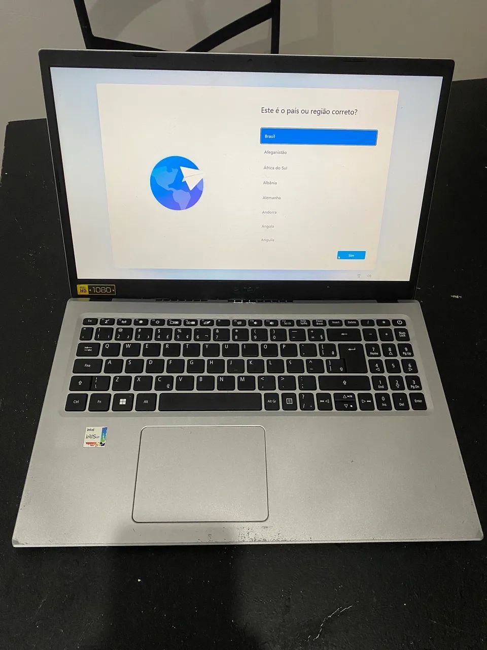 NOTBOOK ACER ASPIRE INTEL CORE IRIS XE