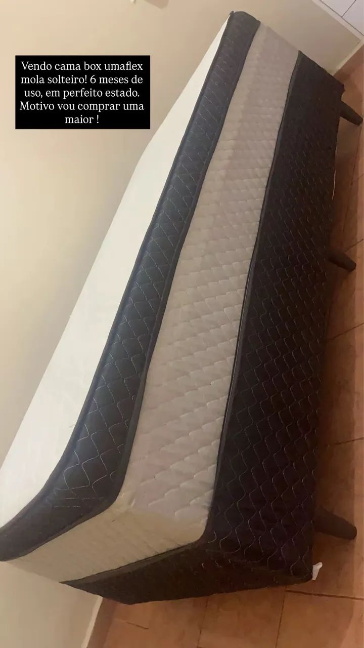 Cama Solteiro Umaflex Nova  - Foto 4
