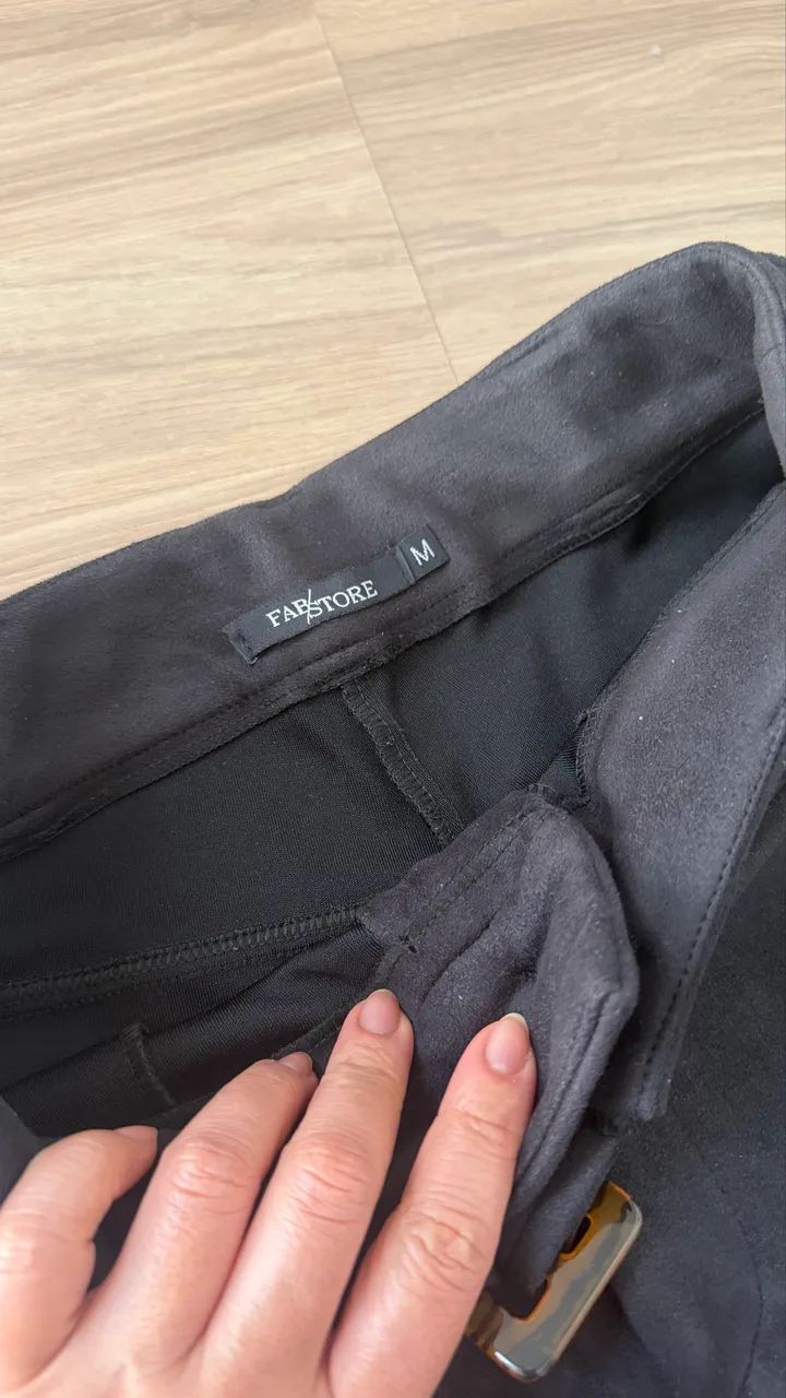 Calça feminina suede - Foto 4