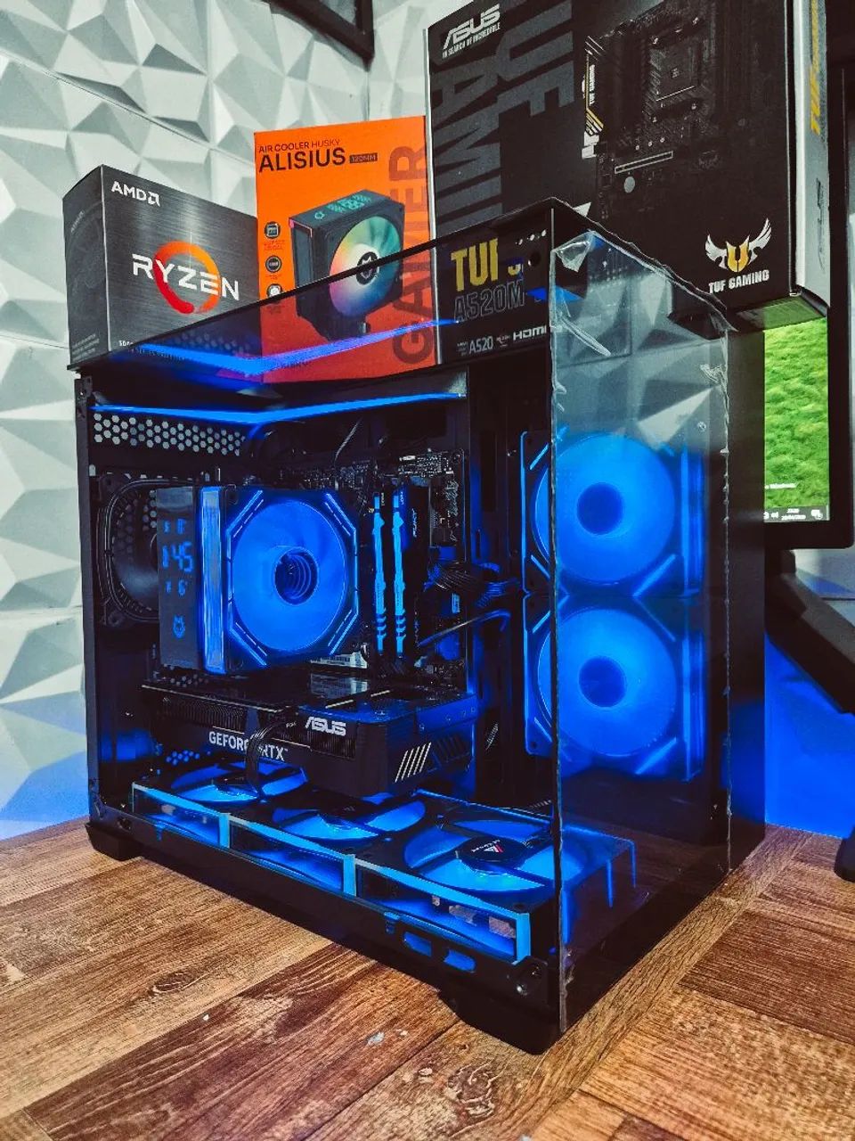 Pc Gamer Ryzen 7 RTX 4060 com garantia  - Foto 2