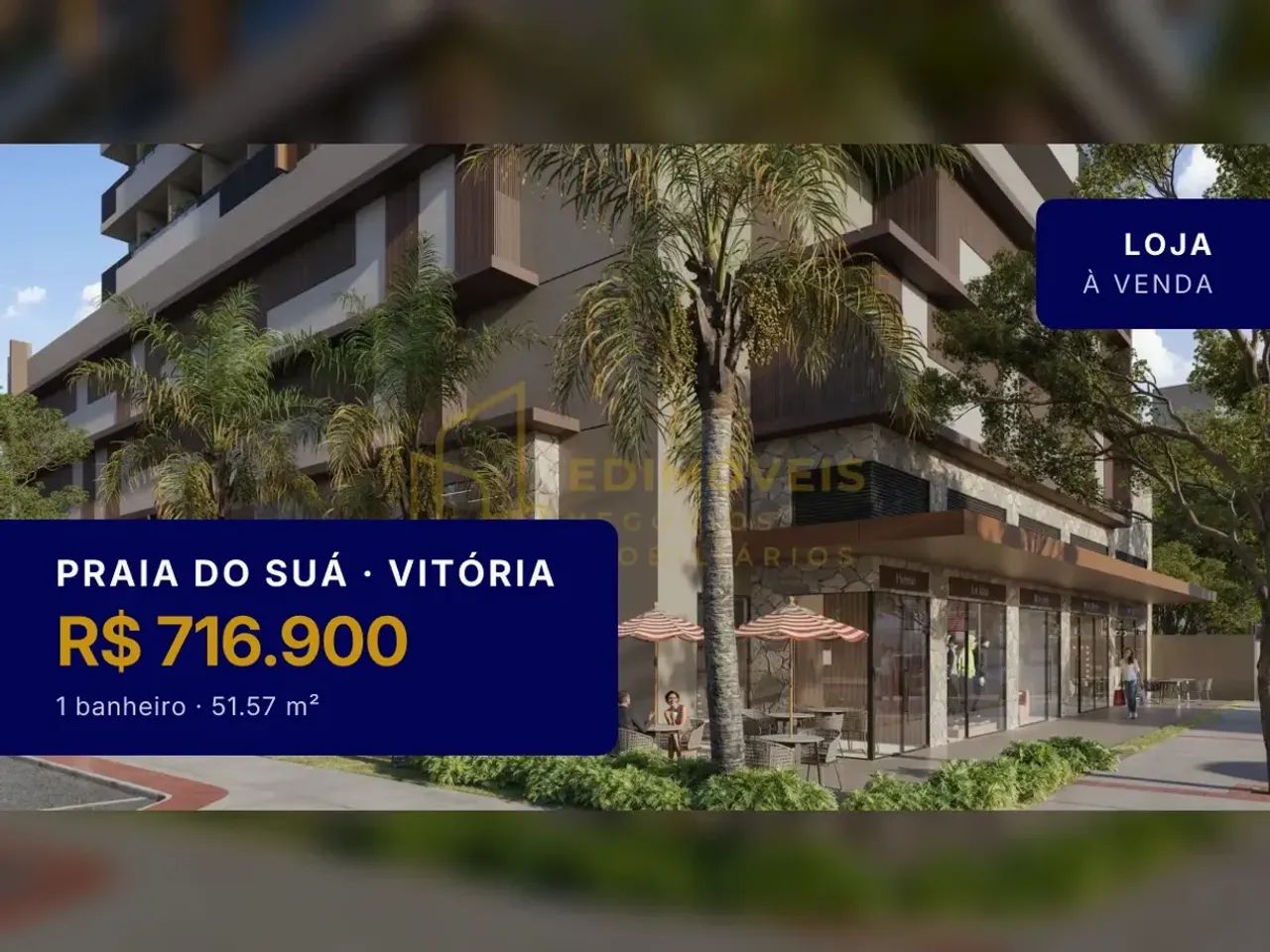 Aproveite a chance! Loja comercial na Praia do Suá