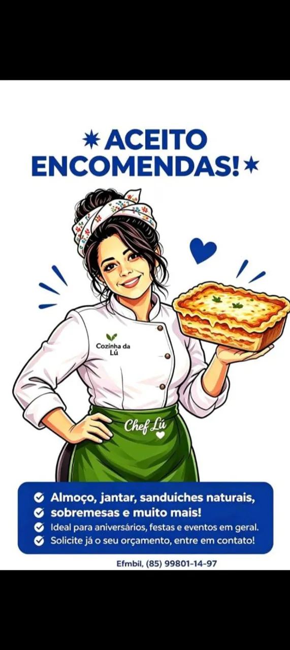 Aceitamos encomendas para preparação de pratos para aniversário, jantar e eventos!.  - Foto 2