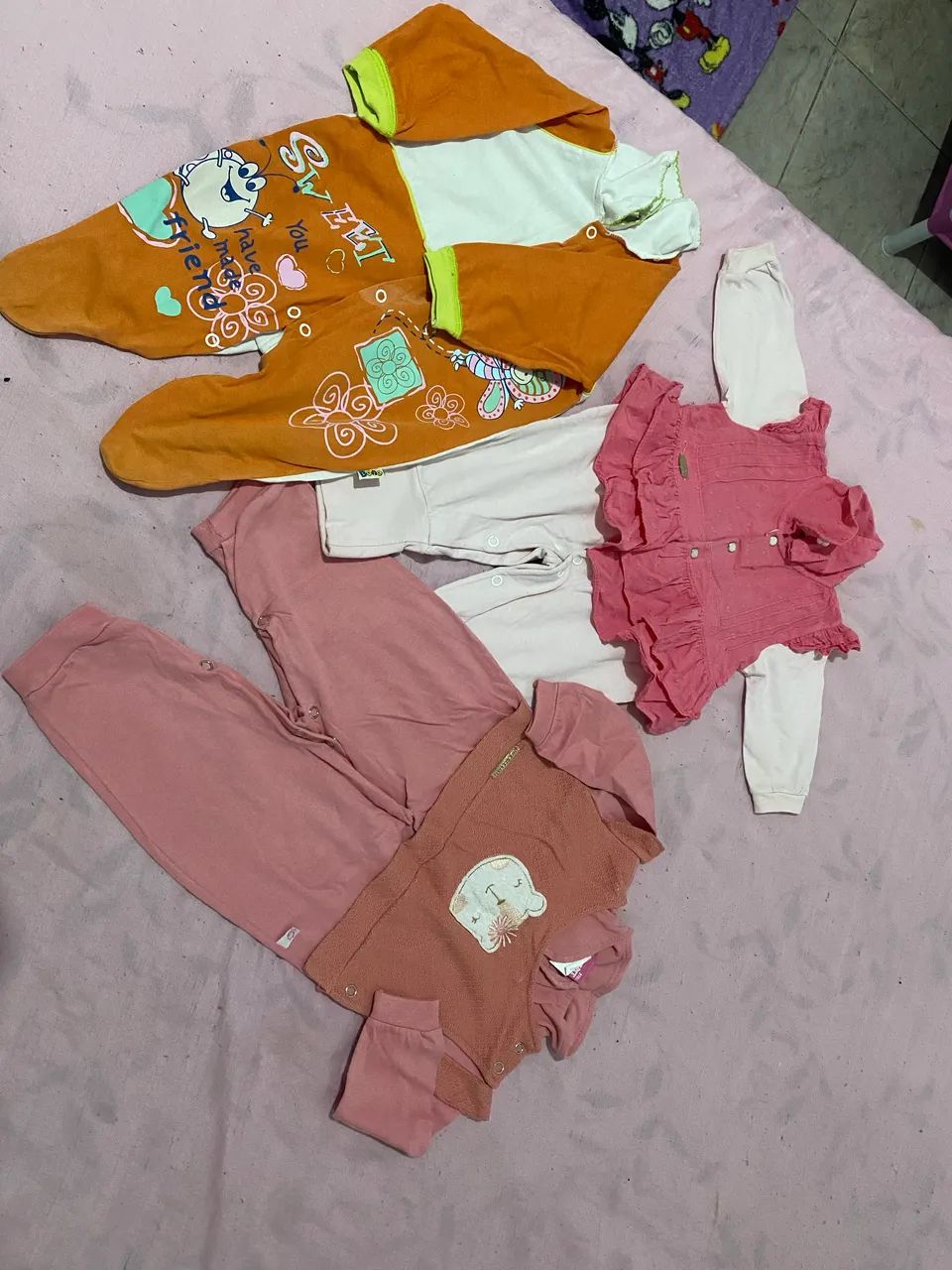 Roupa de bebê menina 