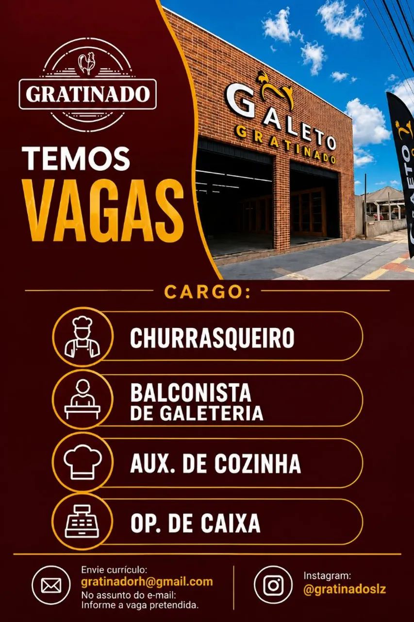 VAGA DE EMPREGO 